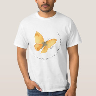 Butterfly med Anaïs Nin-citat T Shirt