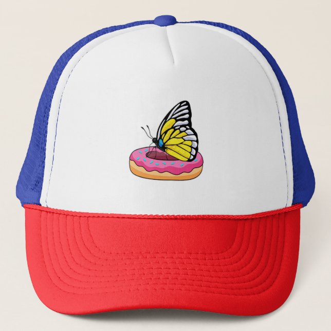 Butterfly med Donut Keps (Framsida)