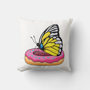 Butterfly med Donut Kudde