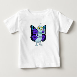 Butterfly med Goggles T Shirt