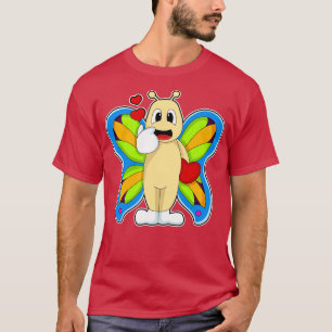 Butterfly med hjärta 1 t shirt