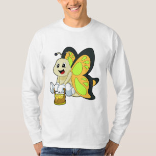 Butterfly med honung t shirt