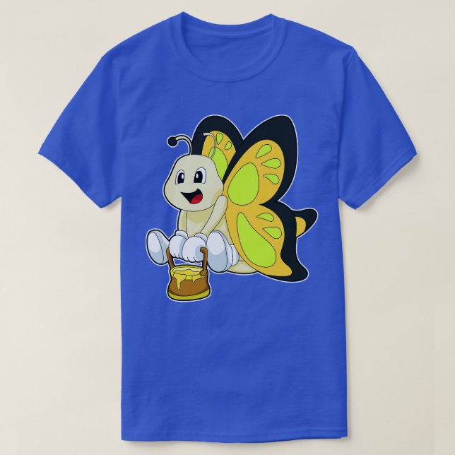 Butterfly med honung t shirt (Design framsida)