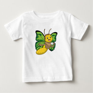 Butterfly med Kopp i kaffe T Shirt
