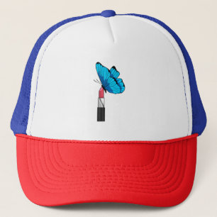 Butterfly med Lipstick Keps