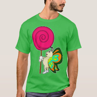 Butterfly med Lollipop T Shirt