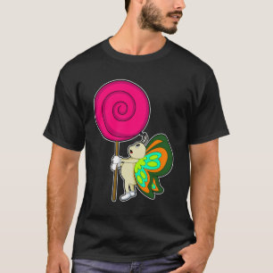 Butterfly med Lollipop T Shirt