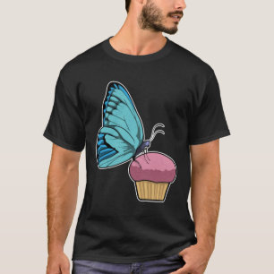 Butterfly med Muffin T Shirt