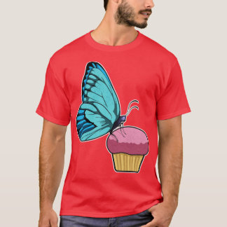 Butterfly med Muffin T Shirt