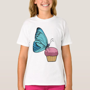 Butterfly med Muffin T Shirt