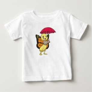Butterfly med Parbrella T Shirt