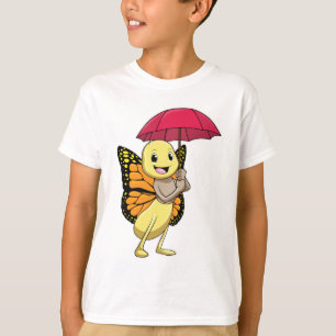 Butterfly med Parbrella T Shirt