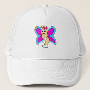 Butterfly med Ribbon Keps