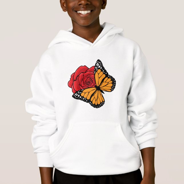 Butterfly med Ro T Shirt (Framsida)