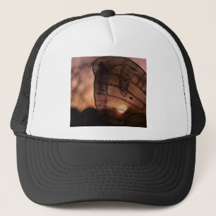 Butterfly med Sunset by Shirley Taylor Truckerkeps