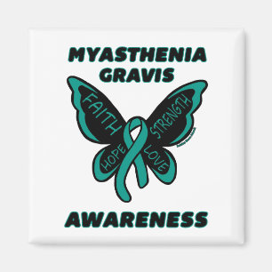 Butterfly/medvetande... Myastenia Gravis Magnet