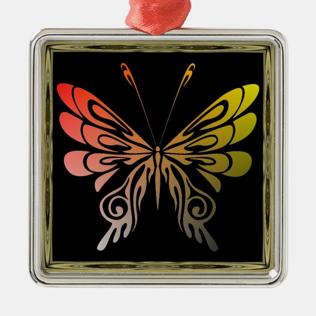 Butterfly Metall Ornament (Framsidan)