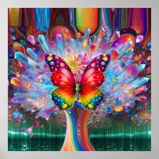 Butterfly Metamorphosis Poster (Framsidan)