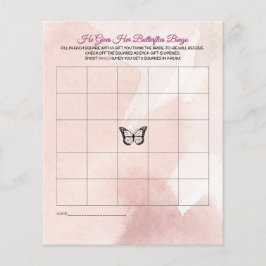 Butterfly Möhippa Bingo