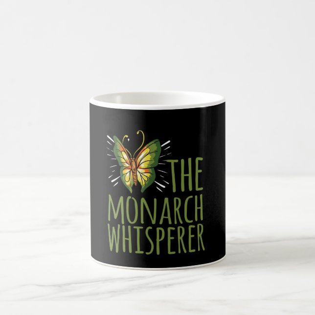 Butterfly Monarch Whisperer Entomolog Kaffemugg (Center)
