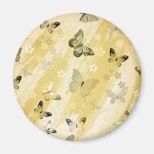 Butterfly Mönster 10 Magnet