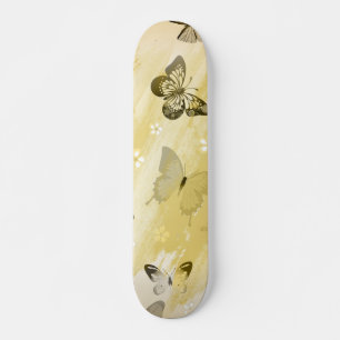 Butterfly Mönster 10 Mini Skateboard Bräda 18,5 Cm