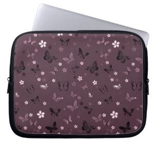 Butterfly Mönster 5 Laptop Fodral