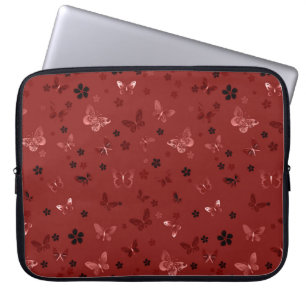 Butterfly Mönster 6 Laptop Fodral