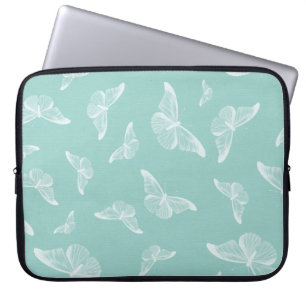 Butterfly mönster digital papper laptop fodral