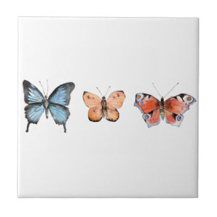 Butterfly Mönster Kakelplatta