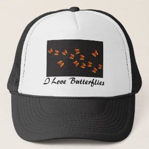 Butterfly Mönster Keps