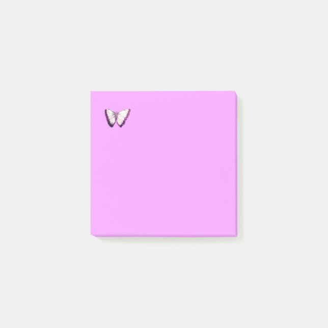 Butterfly Mönster Post-it Notes (Framsida)