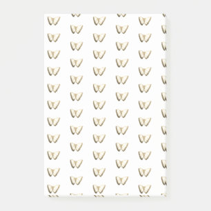 Butterfly Mönster Post-it Notes Block