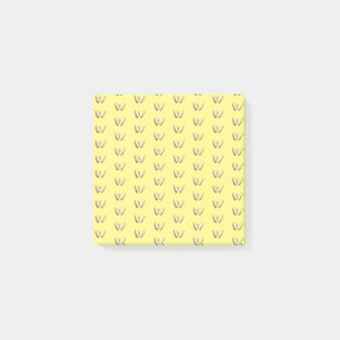 Butterfly Mönster Post-it Notes Block