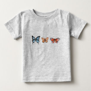 Butterfly Mönster T Shirt