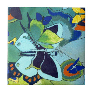 Butterfly Mosaic Gift Kakelplatta