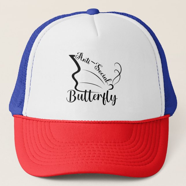 Butterfly mot Social Keps (Framsida)
