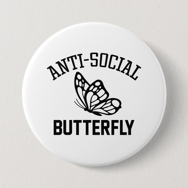 Butterfly mot Social Knapp (Framsida)