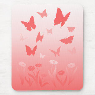 Butterfly Mousepad Keepsaké Rosa Butterfly Gift Musmatta