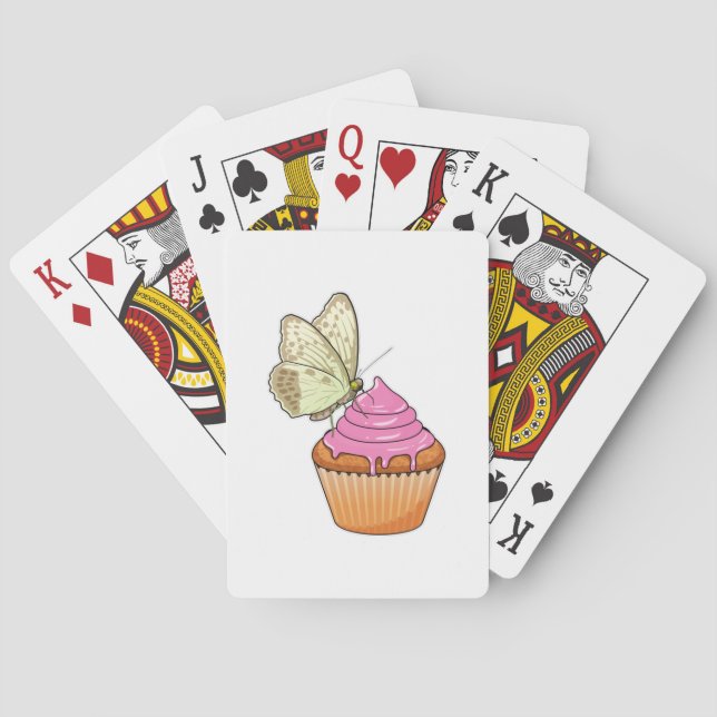 Butterfly Muffin Casinokort (Baksidan)