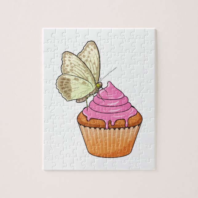 Butterfly Muffin Pussel (Vertikal)