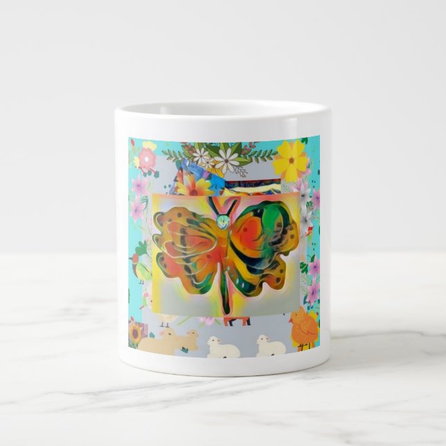 Butterfly Mugg Jumbo Mugg (Framsidan)