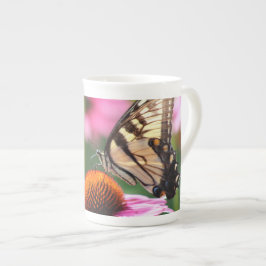 Butterfly Mugg Kopp Benporslin Mugg