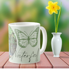 Butterfly 'n Waterfall Mugg