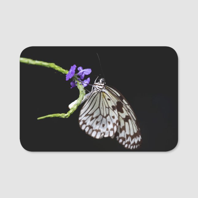 Butterfly Namnbricka (Framsida)