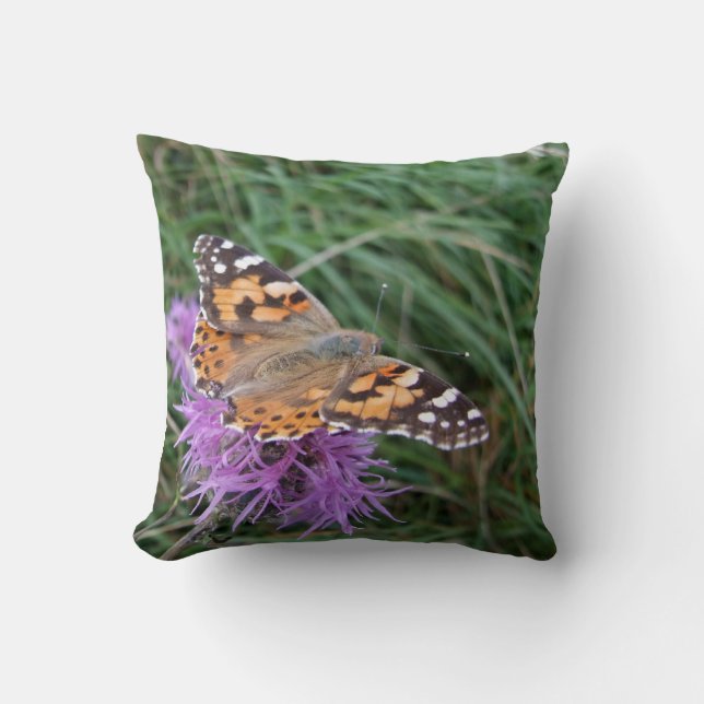 Butterfly Nature Pillow Kudde (Framsida)