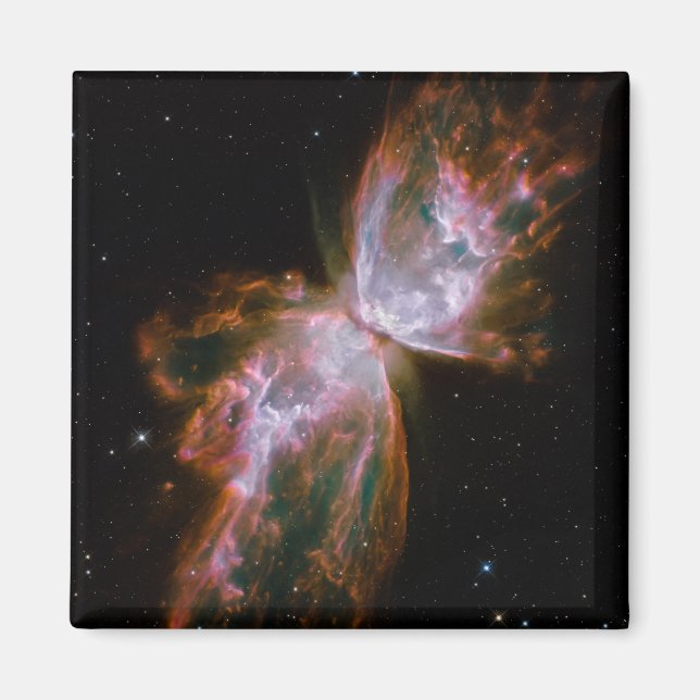 Butterfly Nebula Magnet (Framsidan)