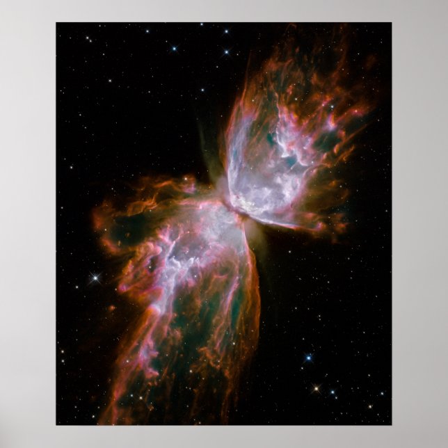 Butterfly Nebula-utskrift Poster (Framsidan)