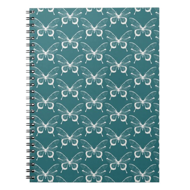 Butterfly Notebook Anteckningsbok (Framsidan)
