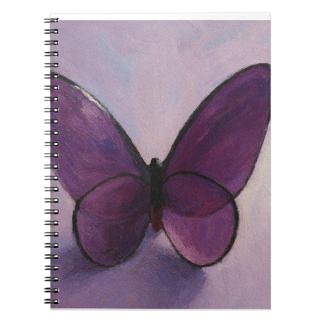 Butterfly Notebook Anteckningsbok (Framsidan)
